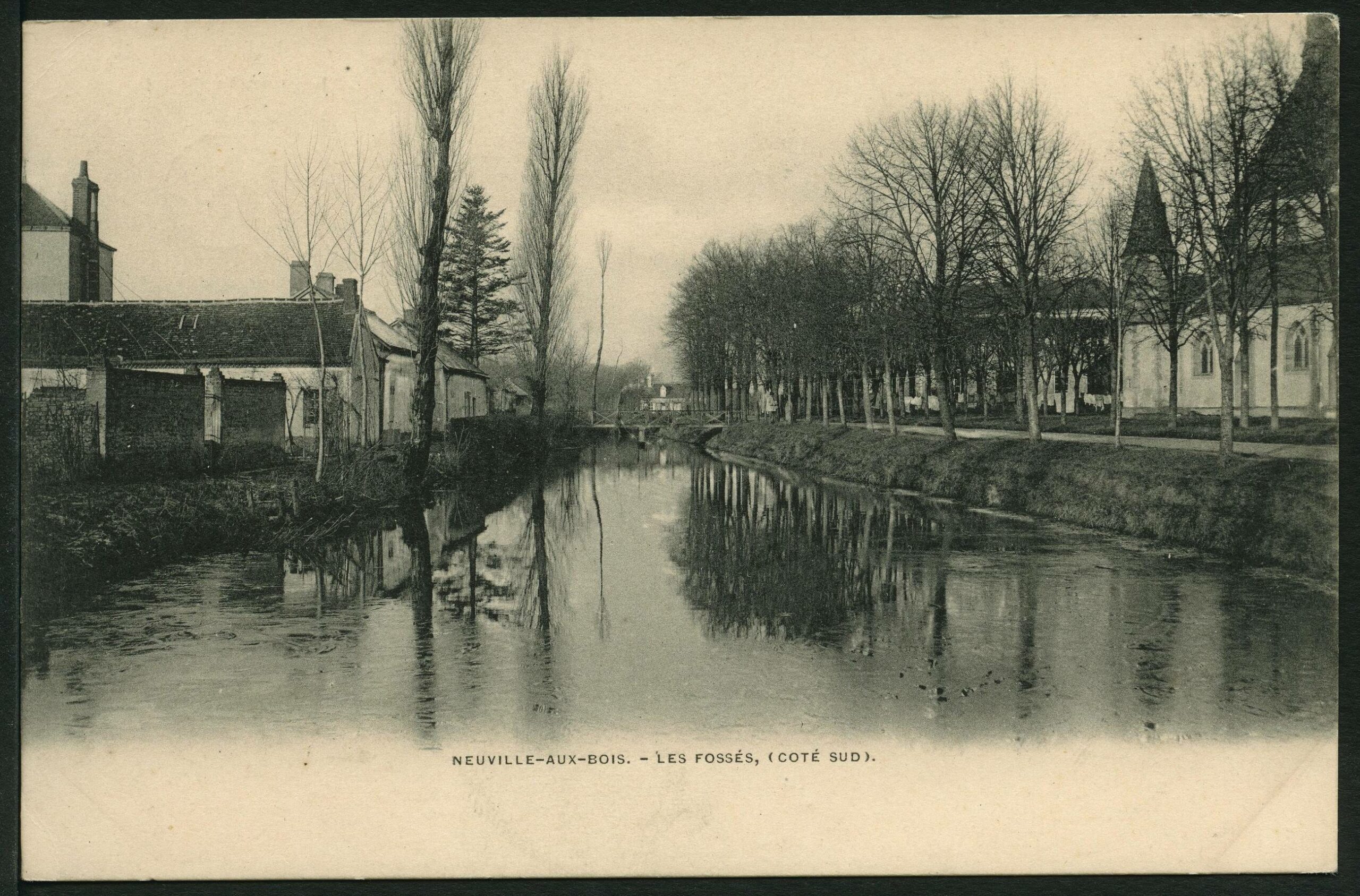 le mail sud - les fossés