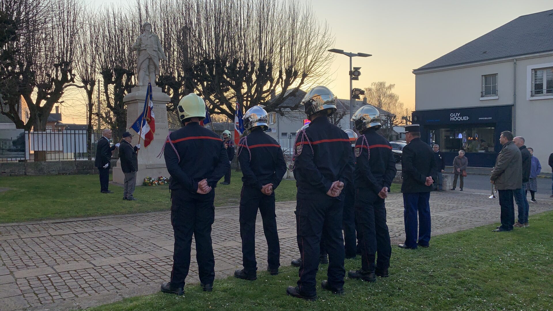 Retour en images - Cérémonie du 19 mars - Mairie de Neuville Aux Bois