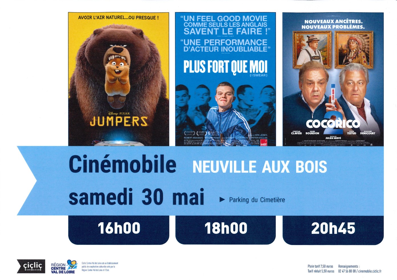 Cinémobile fin mai